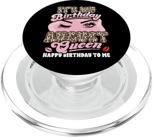 Alles Gute zum Geburtstag Mädchen geboren August Sassy Queen PopSockets PopGrip für MagSafe Alles Gute zum Geburtstag Mädchen geboren August Sassy Queen PopSockets PopGrip für MagSafe von InGENIUS Birthday Queen Hemden & Geschenke