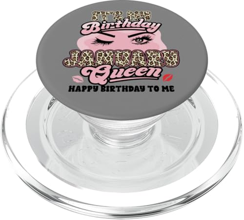 Alles Gute zum Geburtstag Mädchen geboren Januar Sassy Queen PopSockets PopGrip für MagSafe Alles Gute zum Geburtstag Mädchen geboren Januar Sassy Queen PopSockets PopGrip für MagSafe von InGENIUS Birthday Queen Hemden & Geschenke