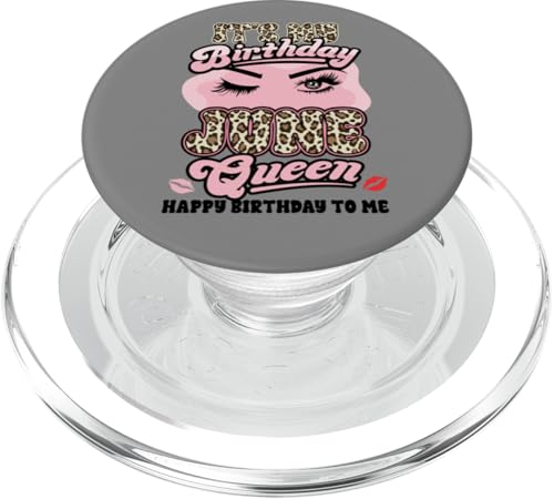 Alles Gute zum Geburtstag Mädchen geboren Juni Sassy Queen PopSockets PopGrip für MagSafe Alles Gute zum Geburtstag Mädchen geboren Juni Sassy Queen PopSockets PopGrip für MagSafe von InGENIUS Birthday Queen Hemden & Geschenke