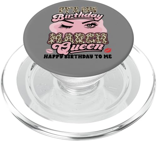 Alles Gute zum Geburtstag Mädchen geboren März Sassy Queen PopSockets PopGrip für MagSafe Alles Gute zum Geburtstag Mädchen geboren März Sassy Queen PopSockets PopGrip für MagSafe von InGENIUS Birthday Queen Hemden & Geschenke