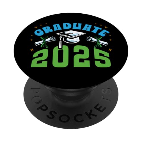 Abschluss Absolvent Klasse 2025 Funny Senior College Grad PopSockets Klebender PopGrip Abschluss Absolvent Klasse 2025 Funny Senior College Grad PopSockets Klebender PopGrip von InGENIUS Funny Graduation Shirts & Geschenke