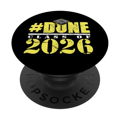 Abschluss Senior Grad Done Class of 2026 Abschluss Funny PopSockets Klebender PopGrip Abschluss Senior Grad Done Class of 2026 Abschluss Funny PopSockets Klebender PopGrip von InGENIUS Funny Graduation Shirts & Geschenke