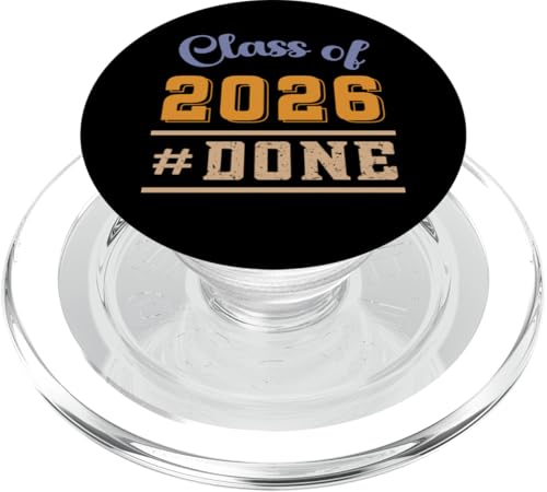 Abschluss Senior Grad Done Class of 2026 Abschluss Funny PopSockets PopGrip für MagSafe Abschluss Senior Grad Done Class of 2026 Abschluss Funny PopSockets PopGrip für MagSafe von InGENIUS Funny Graduation Shirts & Geschenke