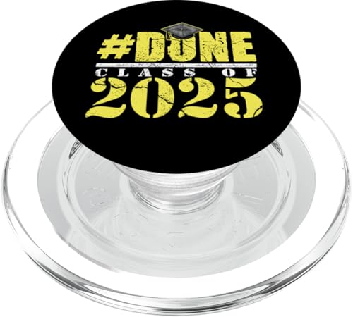 Abschluss Senior Grad Done Klasse von 2025 Abschluss Funny PopSockets PopGrip für MagSafe Abschluss Senior Grad Done Klasse von 2025 Abschluss Funny PopSockets PopGrip für MagSafe von InGENIUS Funny Graduation Shirts & Geschenke