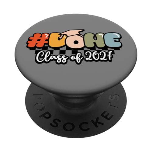 Graduierung Senior Done Klasse 2027 Graduierter Student PopSockets Klebender PopGrip Graduierung Senior Done Klasse 2027 Graduierter Student PopSockets Klebender PopGrip von InGENIUS Funny Graduation Shirts & Geschenke
