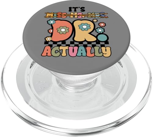 Doktor Promotion PhD Es ist Fräulein Frau Frau Dr Eigentlich PopSockets PopGrip für MagSafe Doktor Promotion PhD Es ist Fräulein Frau Frau Dr Eigentlich PopSockets PopGrip für MagSafe von InGENIUS Graduation Shirts & Geschenke