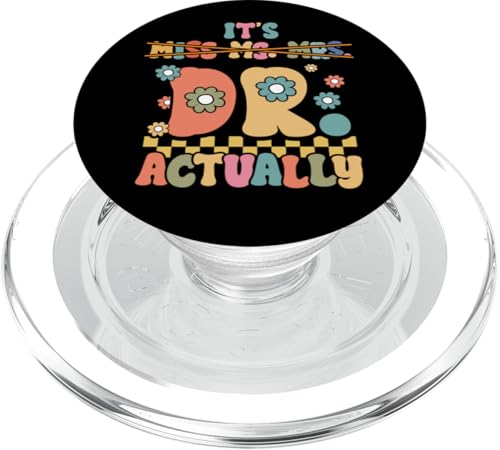 Doktor Promotion PhD Es ist Fräulein Frau Frau Dr Eigentlich PopSockets PopGrip für MagSafe Doktor Promotion PhD Es ist Fräulein Frau Frau Dr Eigentlich PopSockets PopGrip für MagSafe von InGENIUS Graduation Shirts & Geschenke