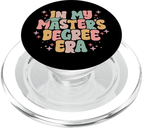 Graduierung Masters Degree Erany Stolzes Master-Absolvent PopSockets PopGrip für MagSafe von InGENIUS Graduation Shirts & Geschenke