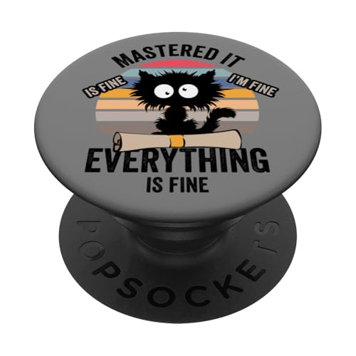 Lustige Graduierung Master-Abschluss Gemeistert Es Alles Gut PopSockets Klebender PopGrip Lustige Graduierung Master-Abschluss Gemeistert Es Alles Gut PopSockets Klebender PopGrip von InGENIUS Graduation Shirts & Geschenke