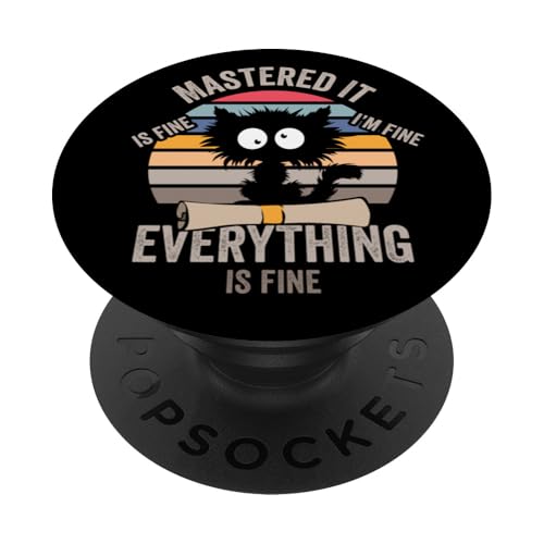 Lustige Graduierung Master-Abschluss Gemeistert Es Alles Gut PopSockets Klebender PopGrip Lustige Graduierung Master-Abschluss Gemeistert Es Alles Gut PopSockets Klebender PopGrip von InGENIUS Graduation Shirts & Geschenke