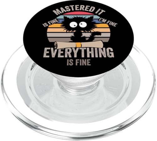 Lustige Graduierung Master-Abschluss Gemeistert Es Alles Gut PopSockets PopGrip für MagSafe Lustige Graduierung Master-Abschluss Gemeistert Es Alles Gut PopSockets PopGrip für MagSafe von InGENIUS Graduation Shirts & Geschenke