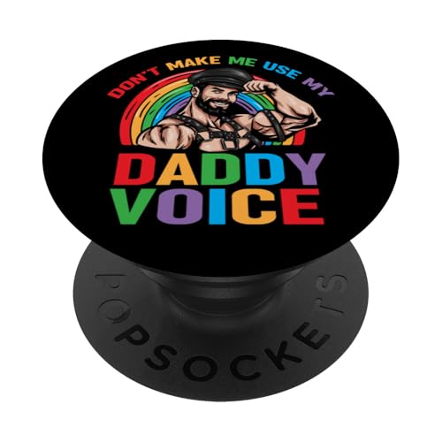 LGBT Homosexuell Stolz Monat Dont Make Me Use My Daddy PopSockets Klebender PopGrip LGBT Homosexuell Stolz Monat Dont Make Me Use My Daddy PopSockets Klebender PopGrip von InGENIUS LGBTQ Shirts & Geschenke