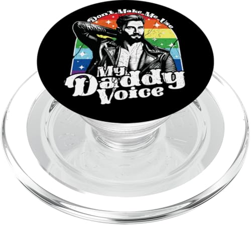LGBT Homosexuell Stolz Monat Dont Make Me Use My Daddy PopSockets PopGrip für MagSafe LGBT Homosexuell Stolz Monat Dont Make Me Use My Daddy PopSockets PopGrip für MagSafe von InGENIUS LGBTQ Shirts & Geschenke