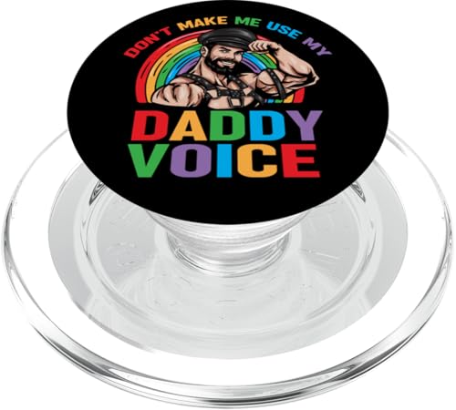 LGBT Homosexuell Stolz Monat Dont Make Me Use My Daddy PopSockets PopGrip für MagSafe LGBT Homosexuell Stolz Monat Dont Make Me Use My Daddy PopSockets PopGrip für MagSafe von InGENIUS LGBTQ Shirts & Geschenke
