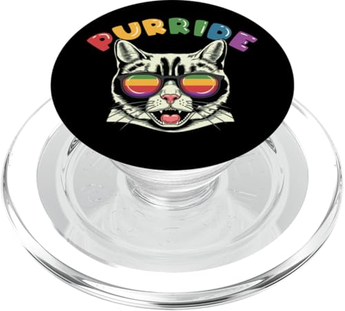 LGBT Regenbogen Katze Liebhaber Homosexuell Stolz Monat PopSockets PopGrip für MagSafe LGBT Regenbogen Katze Liebhaber Homosexuell Stolz Monat PopSockets PopGrip für MagSafe von InGENIUS LGBTQ Shirts & Geschenke