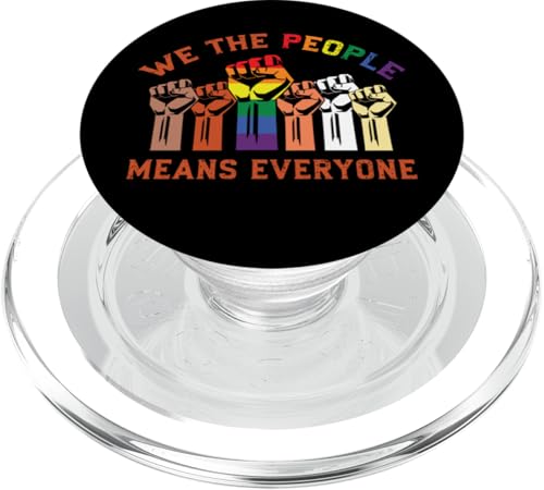 LGBT Wir das Volk Gay Pride Monat Regenbogenflagge PopSockets PopGrip für MagSafe LGBT Wir das Volk Gay Pride Monat Regenbogenflagge PopSockets PopGrip für MagSafe von InGENIUS LGBTQ Shirts & Geschenke