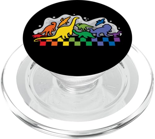 Regenbogen Dinosaurier LGBT Allysaurus Homosexuell Stolz PopSockets PopGrip für MagSafe Regenbogen Dinosaurier LGBT Allysaurus Homosexuell Stolz PopSockets PopGrip für MagSafe von InGENIUS LGBTQ Shirts & Geschenke