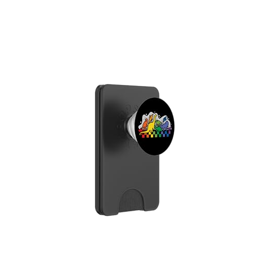 Regenbogen Dinosaurier LGBT Allysaurus Homosexuell Stolz PopSockets PopWallet für MagSafe Regenbogen Dinosaurier LGBT Allysaurus Homosexuell Stolz PopSockets PopWallet für MagSafe von InGENIUS LGBTQ Shirts & Geschenke