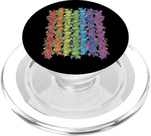 Regenbogen Wildflower LGBT Homosexuell Flagge Stolz Monat PopSockets PopGrip für MagSafe Regenbogen Wildflower LGBT Homosexuell Flagge Stolz Monat PopSockets PopGrip für MagSafe von InGENIUS LGBTQ Shirts & Geschenke