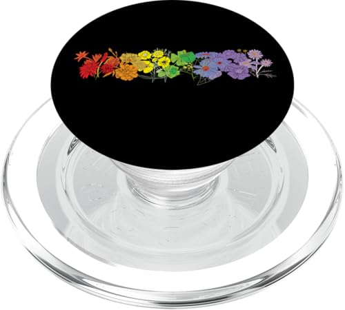 Regenbogen Wildflower LGBT Homosexuell Flagge Stolz Monat PopSockets PopGrip für MagSafe Regenbogen Wildflower LGBT Homosexuell Flagge Stolz Monat PopSockets PopGrip für MagSafe von InGENIUS LGBTQ Shirts & Geschenke