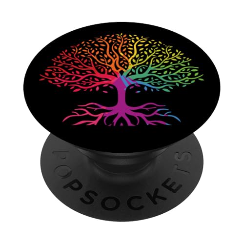 Regenbogenflagge Baum des Lebens LGBT Gay Pride Month LGBTQ PopSockets Klebender PopGrip Regenbogenflagge Baum des Lebens LGBT Gay Pride Month LGBTQ PopSockets Klebender PopGrip von InGENIUS LGBTQ Shirts & Geschenke