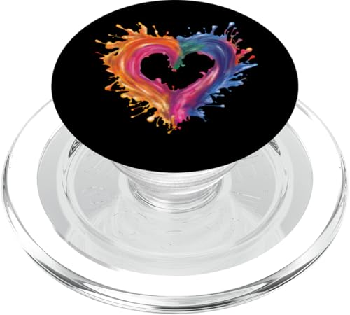 Regenbogenherz LGBT Flagge Homosexuell Stolz Monat LGBTQ PopSockets PopGrip für MagSafe Regenbogenherz LGBT Flagge Homosexuell Stolz Monat LGBTQ PopSockets PopGrip für MagSafe von InGENIUS LGBTQ Shirts & Geschenke