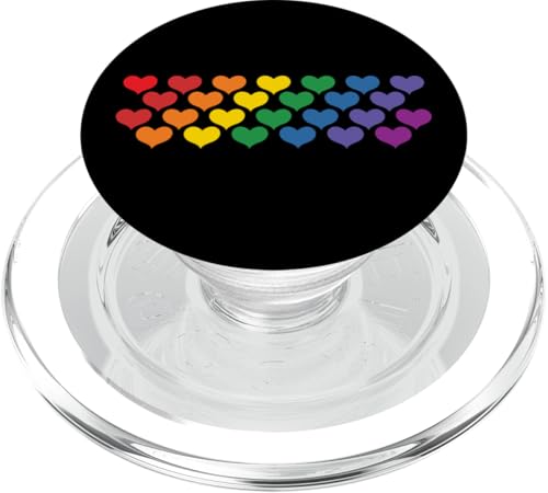 Regenbogenherzen LGBT Flagge Homosexuell Stolz Monat Ally PopSockets PopGrip für MagSafe Regenbogenherzen LGBT Flagge Homosexuell Stolz Monat Ally PopSockets PopGrip für MagSafe von InGENIUS LGBTQ Shirts & Geschenke