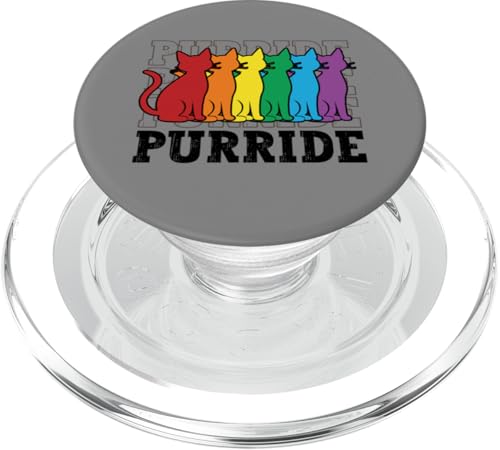 Regenbogenkatze Liebhaber LGBT Homosexuell Stolz Monat PopSockets PopGrip für MagSafe Regenbogenkatze Liebhaber LGBT Homosexuell Stolz Monat PopSockets PopGrip für MagSafe von InGENIUS LGBTQ Shirts & Geschenke