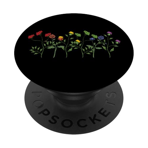 Subtile Wildflower Regenbogen Flagge Homosexuell Stolz Monat PopSockets Klebender PopGrip Subtile Wildflower Regenbogen Flagge Homosexuell Stolz Monat PopSockets Klebender PopGrip von InGENIUS LGBTQ Shirts & Geschenke