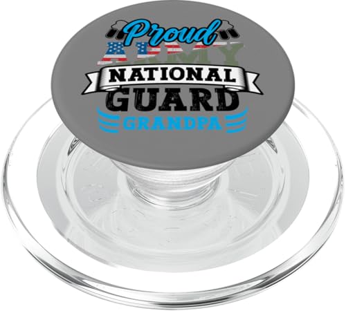 Stolze Armee Nationalgarde Opa Hundemarke US Militär Familie PopSockets PopGrip für MagSafe von InGENIUS National Guard Family Matching Shirts