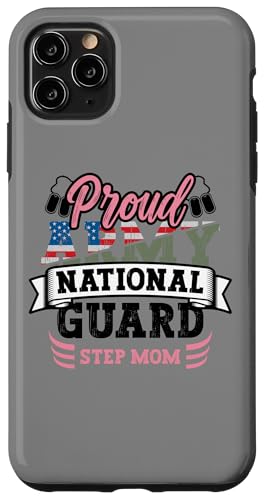 Stolze Armee Nationalgarde Stiefmutter Hundemarke US Militär Hülle für iPhone 11 Pro Max von InGENIUS National Guard Family Matching Shirts