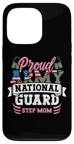 Stolze Armee Nationalgarde Stiefmutter Hundemarke US Militär Hülle für iPhone 13 Pro von InGENIUS National Guard Family Matching Shirts