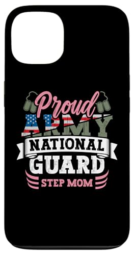 Stolze Armee Nationalgarde Stiefmutter Hundemarke US Militär Hülle für iPhone 13 von InGENIUS National Guard Family Matching Shirts