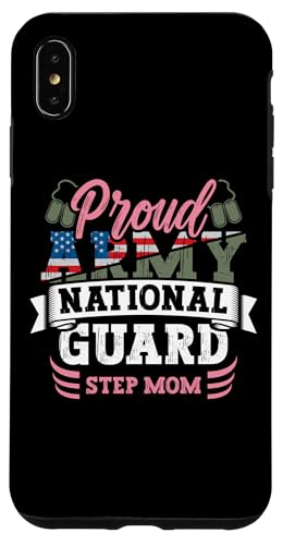 Stolze Armee Nationalgarde Stiefmutter Hundemarke US Militär Hülle für iPhone XS Max von InGENIUS National Guard Family Matching Shirts