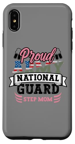 Stolze Armee Nationalgarde Stiefmutter Hundemarke US Militär Hülle für iPhone XS Max von InGENIUS National Guard Family Matching Shirts