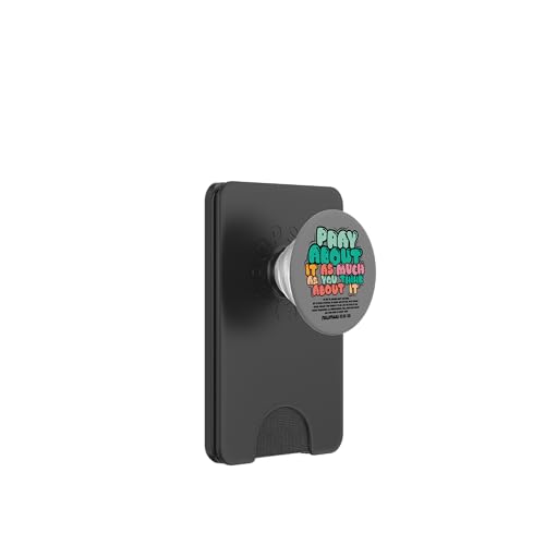 Christlicher Glaube Beten Sie darüber, wenn Sie über PopSockets PopWallet für MagSafe von InGENIUS Religiöse Hemden & Geschenke