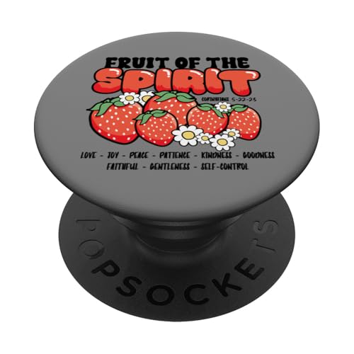 Früchte des Geistes Christlicher Glaube Bibelvers Jesus PopSockets Klebender PopGrip Früchte des Geistes Christlicher Glaube Bibelvers Jesus PopSockets Klebender PopGrip von InGENIUS Religiöse Hemden & Geschenke