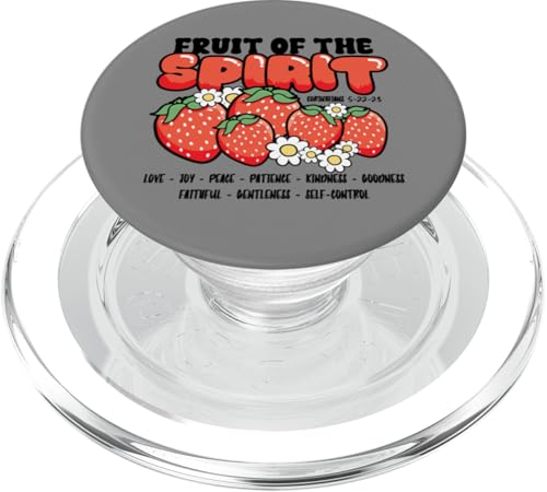Früchte des Geistes Christlicher Glaube Bibelvers Jesus PopSockets PopGrip für MagSafe Früchte des Geistes Christlicher Glaube Bibelvers Jesus PopSockets PopGrip für MagSafe von InGENIUS Religiöse Hemden & Geschenke