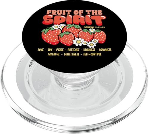 Früchte des Geistes Christlicher Glaube Bibelvers Jesus PopSockets PopGrip für MagSafe Früchte des Geistes Christlicher Glaube Bibelvers Jesus PopSockets PopGrip für MagSafe von InGENIUS Religiöse Hemden & Geschenke