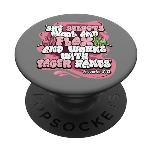 Religiöse Christen wählen Wolle Flachs Eifrige Hände Sprüche PopSockets Klebender PopGrip Religiöse Christen wählen Wolle Flachs Eifrige Hände Sprüche PopSockets Klebender PopGrip von InGENIUS Religiöse Hemden & Geschenke
