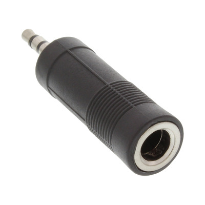 InLine® Audio Adapter, 3,5mm Klinke Stecker Stereo an 6,3mm Klinke Buchse Stereo von InLine®