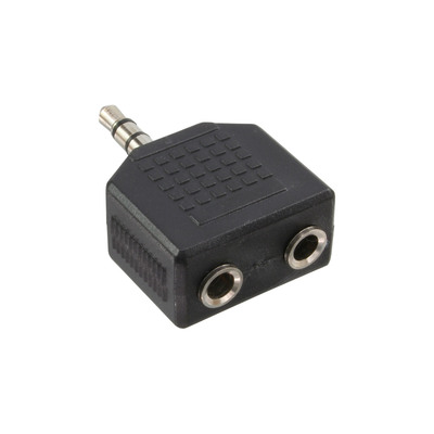 InLine® Audio Adapter, 3,5mm Klinke Stecker an 2x 3,5mm Klinke Buchse, Stereo von InLine®