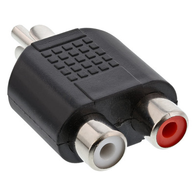 InLine® Audio Adapter, Cinch Stecker an 2x Cinch Buchse von InLine®