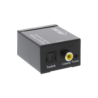 InLine® Audio DA-Wandler, Eingang Toslink oder Cinch, Ausgang 2x Cinch Stereo von InLine®