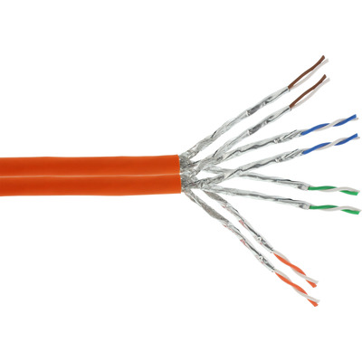 InLine® Dup. Verlegek. Cat.7a, S/FTP (PiMF), 2x 4x2x0,58 AWG23,1200MHz,LSOH,100m von InLine®