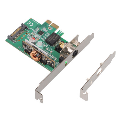 InLine® Gigabit Netzwerkkarte, M12 x-kodiert, PCIe x1, 2.1, PoE+ von InLine®