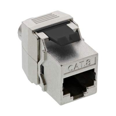 InLine® Keystone RJ45 Buchse, SNAP-In, Cat.8.1, Schraubverschluss von InLine®