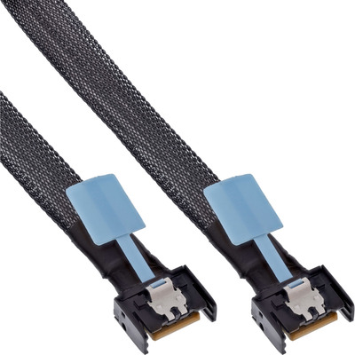 InLine® MCIO Kabel, MCIO x4 Stecker zu MCIO x4 Stecker, 0,75m von InLine®