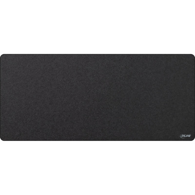 InLine® Maus-Pad XL Schreibtischunterlage,  900x400x2mm, schwarz von InLine®