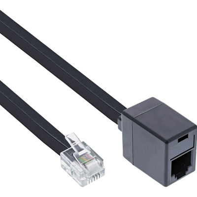 InLine® Modular Verlängerung, RJ12 Stecker / Buchse, 10m von InLine®